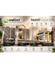 Wellon Reverse / Down Faucet for RO Water Purifier | Premium Stainless Steel Drinking Water Tap